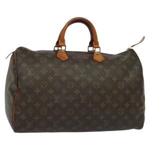 LOUIS VUITTON Monogram Speedy 40 Hand Bag M41522 LV Auth yk18562